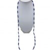 Orisha Yemaya Goddess Mother Queen Of Heaven Earth And All Waters For Rejuvenation Fertility And Healing Eleke Bead Spiritual Necklace (Blue & Clear Beads) - Image 4